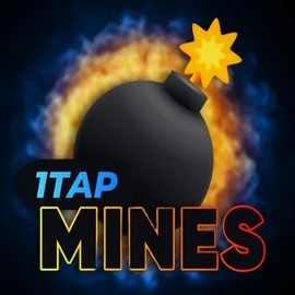 1Tap Mines logo – Casino Games by Turbo Games at SpinMaya Casino