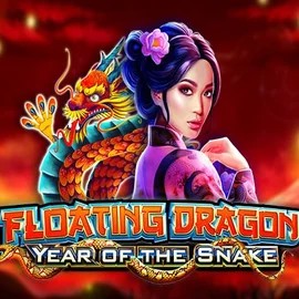 Official Slots logo: Floating Dragon Year of the Snake by Pragmatic Play at SpinMaya Casino