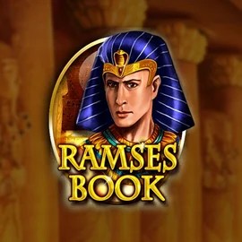 Ramses Book Deluxe by Gamomat, showcased at spinmayacasinoo.nl – game logo